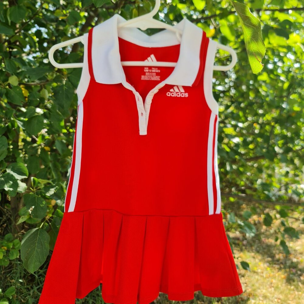 Adidas baby tennis dress. Rare design 12 month size